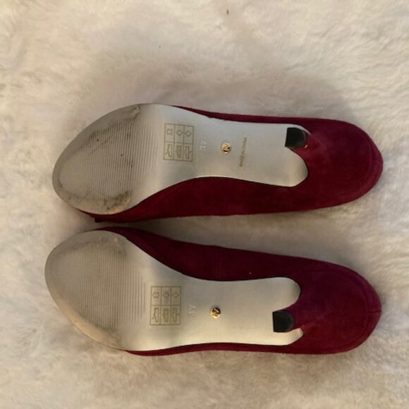 Brand New Jacques Vert Suede Women's Mid Heel Shoes - Picture 6 of 6